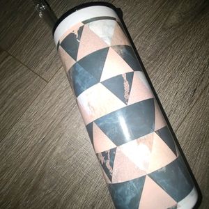 Pink triangler tumbler